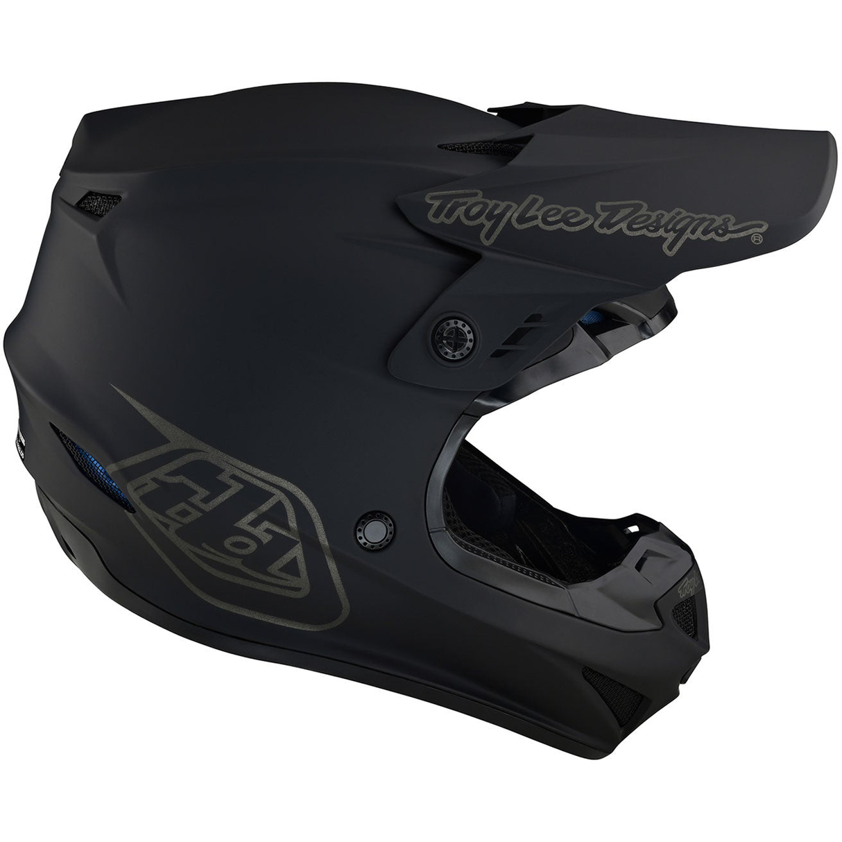 Troy Lee Designs GP Mono Adult Helmet - Mono Black
