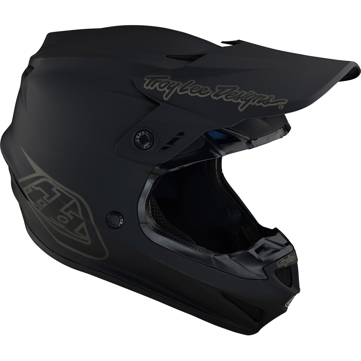 Troy Lee Designs GP Mono Adult Helmet - Mono Black