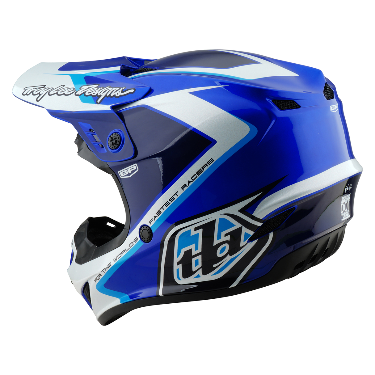 Troy Lee Designs GP Shutter Helmet - Blue