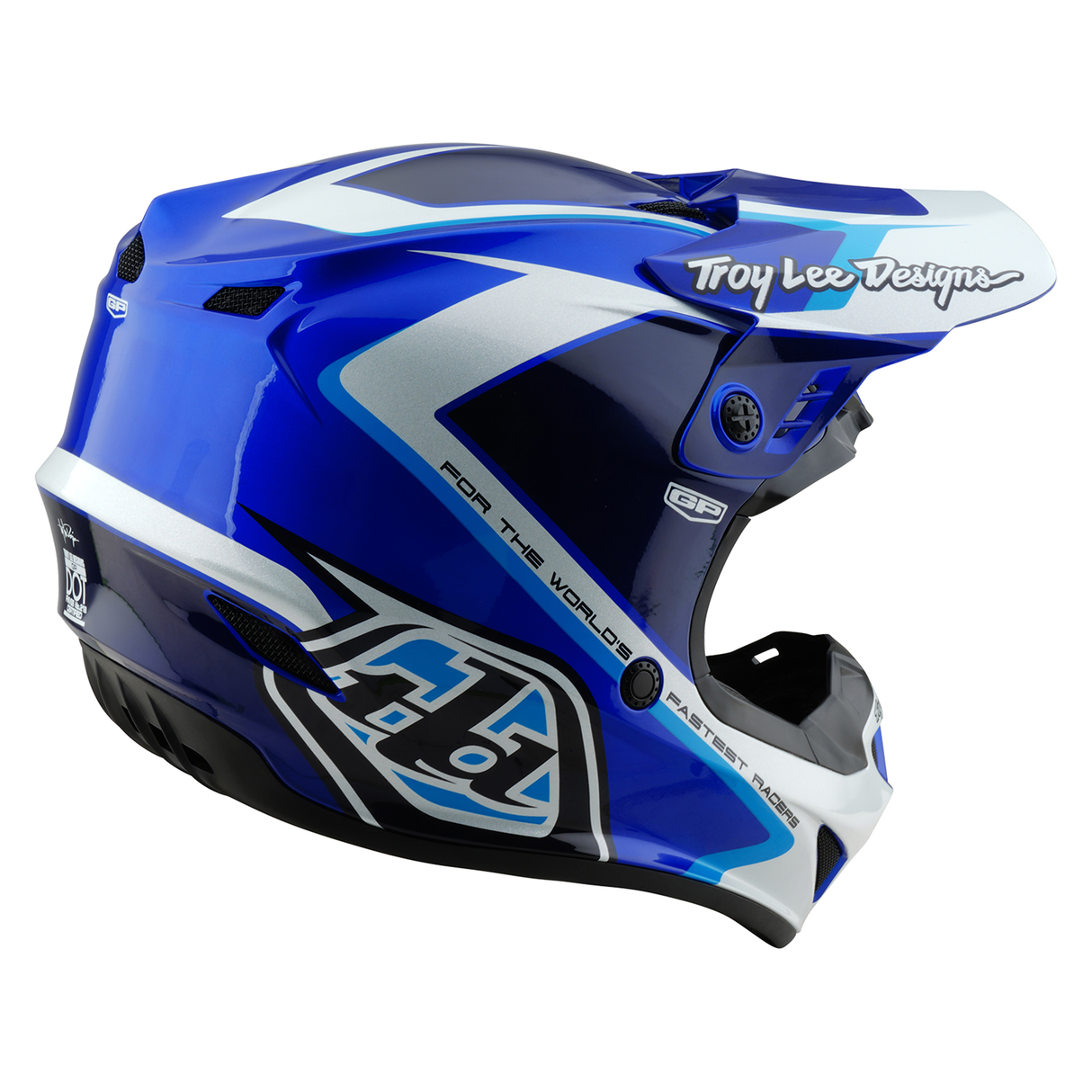 Troy Lee Designs GP Shutter Helmet - Blue
