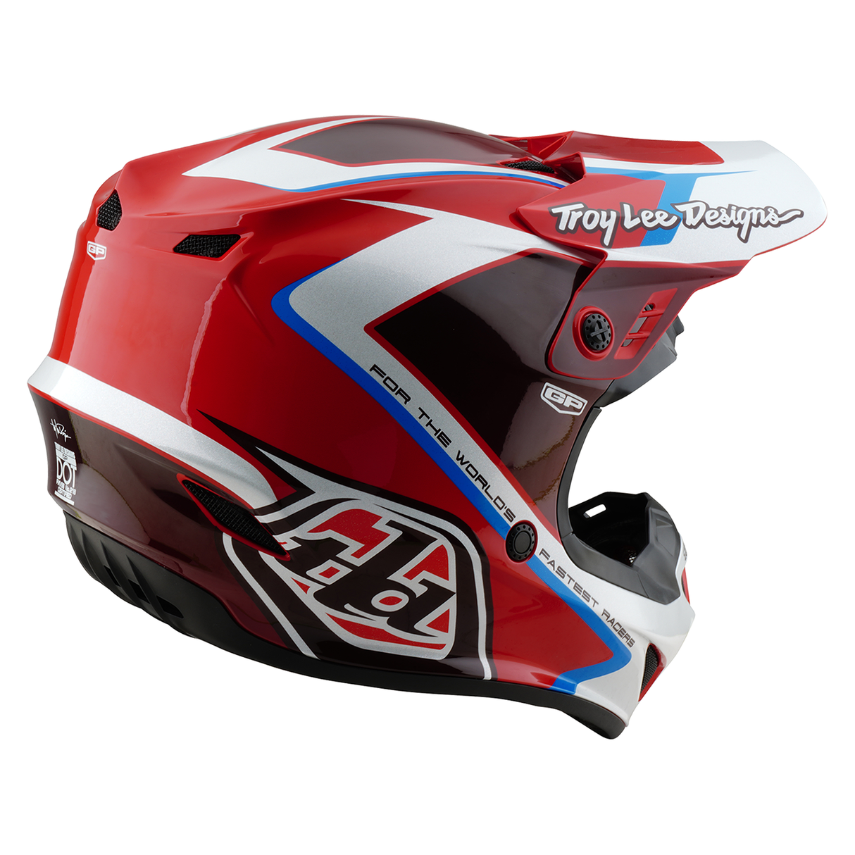 Troy Lee Designs GP Shutter Helmet - Red