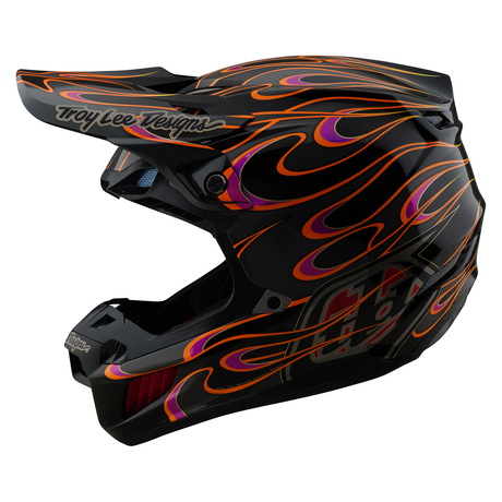 Troy Lee Designs SE5 Composite Torched Helmet - Black/Grey