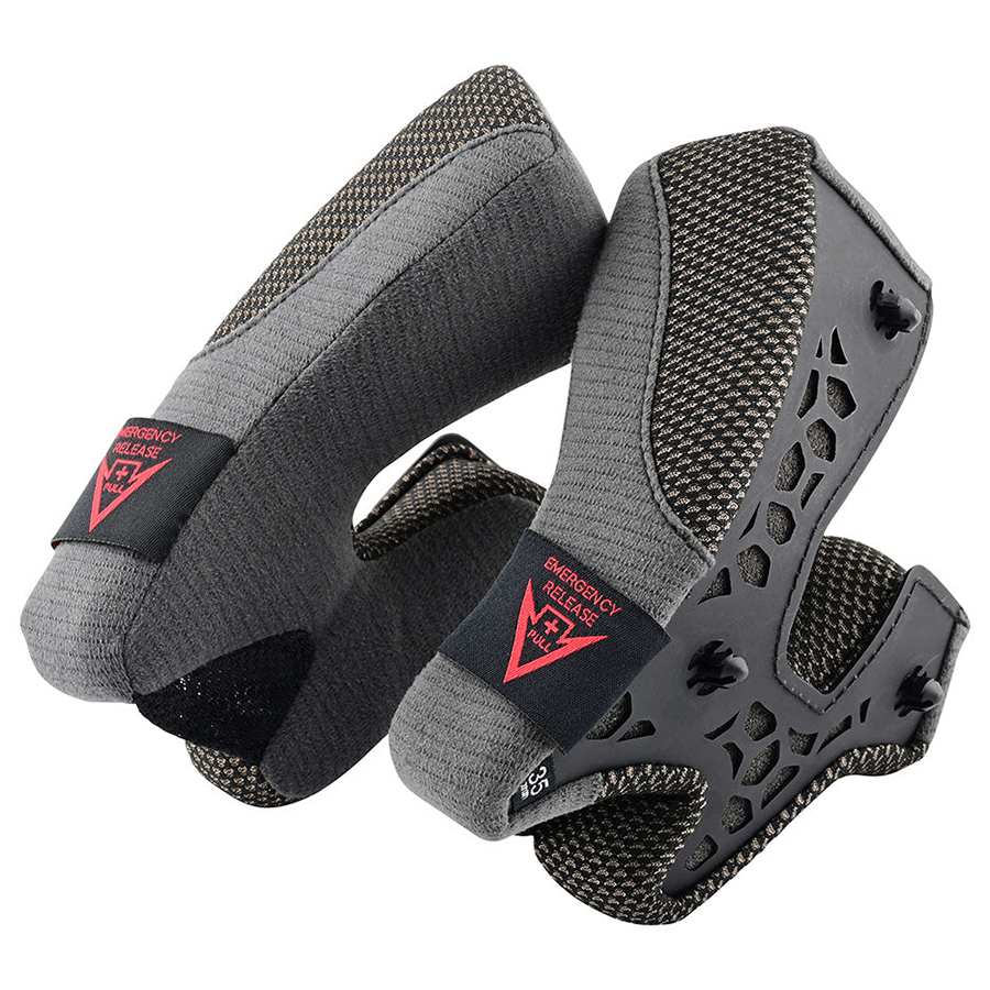 Troy Lee Designs Replacement SE5 Carbon Cheek Pads - Black