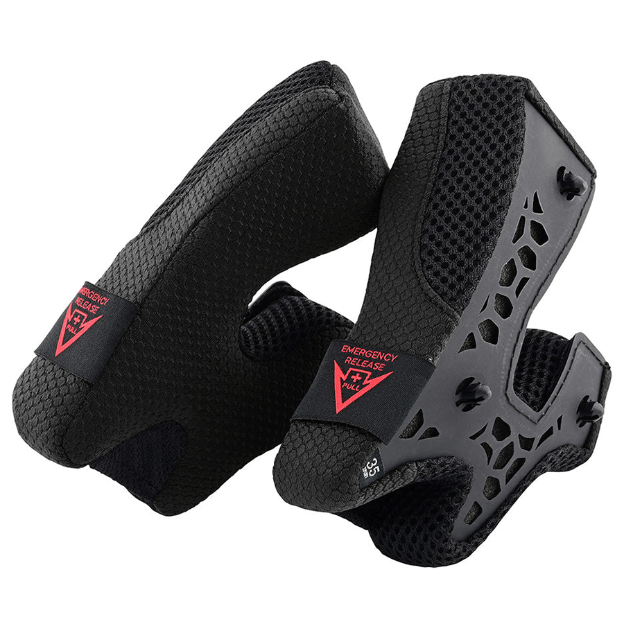 Troy Lee Designs Replacement SE5 Composite Cheek Pads - Black