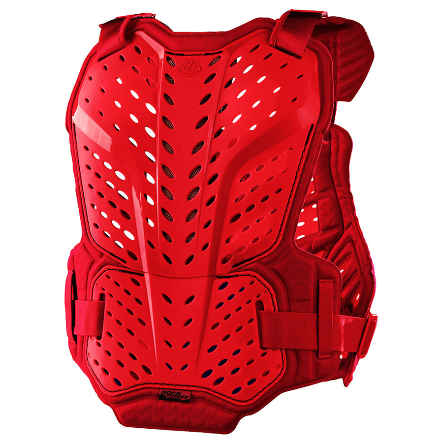 Rockfight Chest Protector - Solid Red