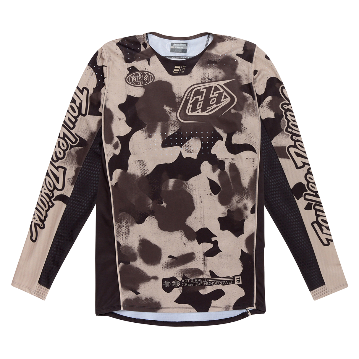 Troy Lee Designs SE PRO Blotted Jersey - Phantom / Taupe