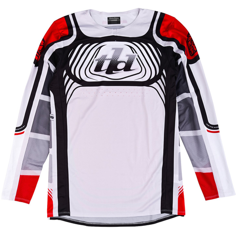 Troy Lee Designs SE Pro Kit Combo Wavez Off White Red