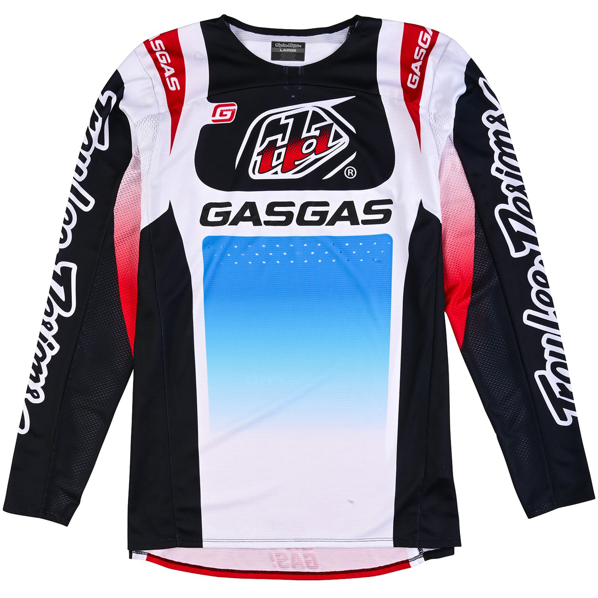 Troy Lee Designs SE PRO GasGas Fumes Jersey Black / White
