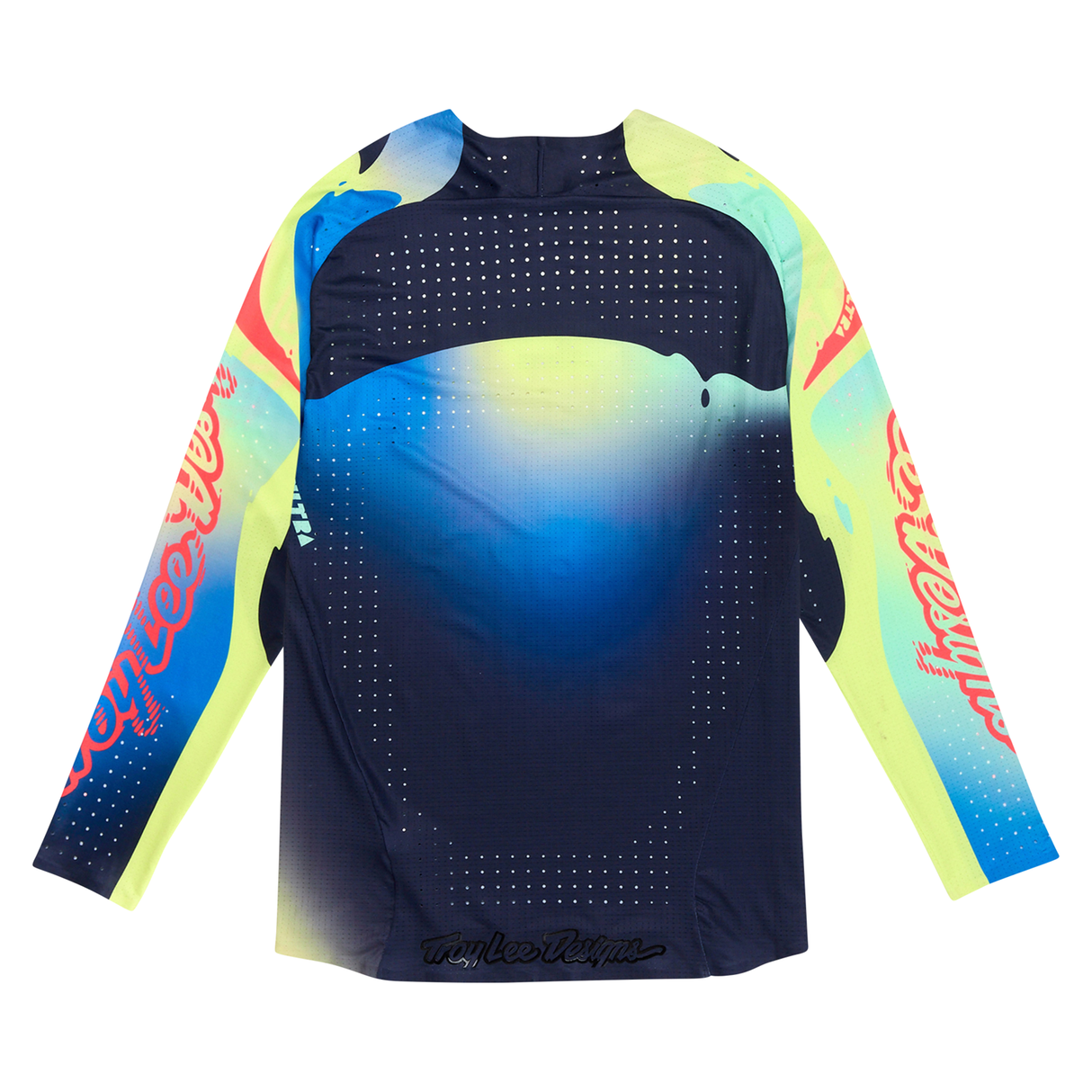 Troy Lee Designs SE ULTRA Drip Jersey - Glo Yellow / Dark Navy