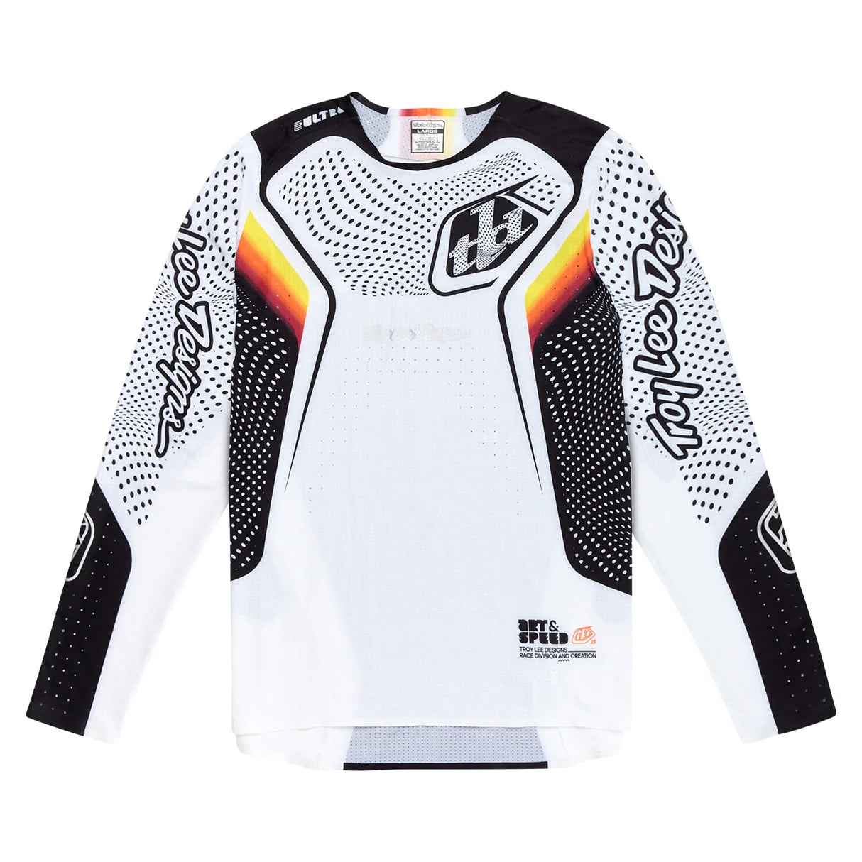 Troy Lee Designs SE ULTRA OPTIC KIT COMBO - WHITE