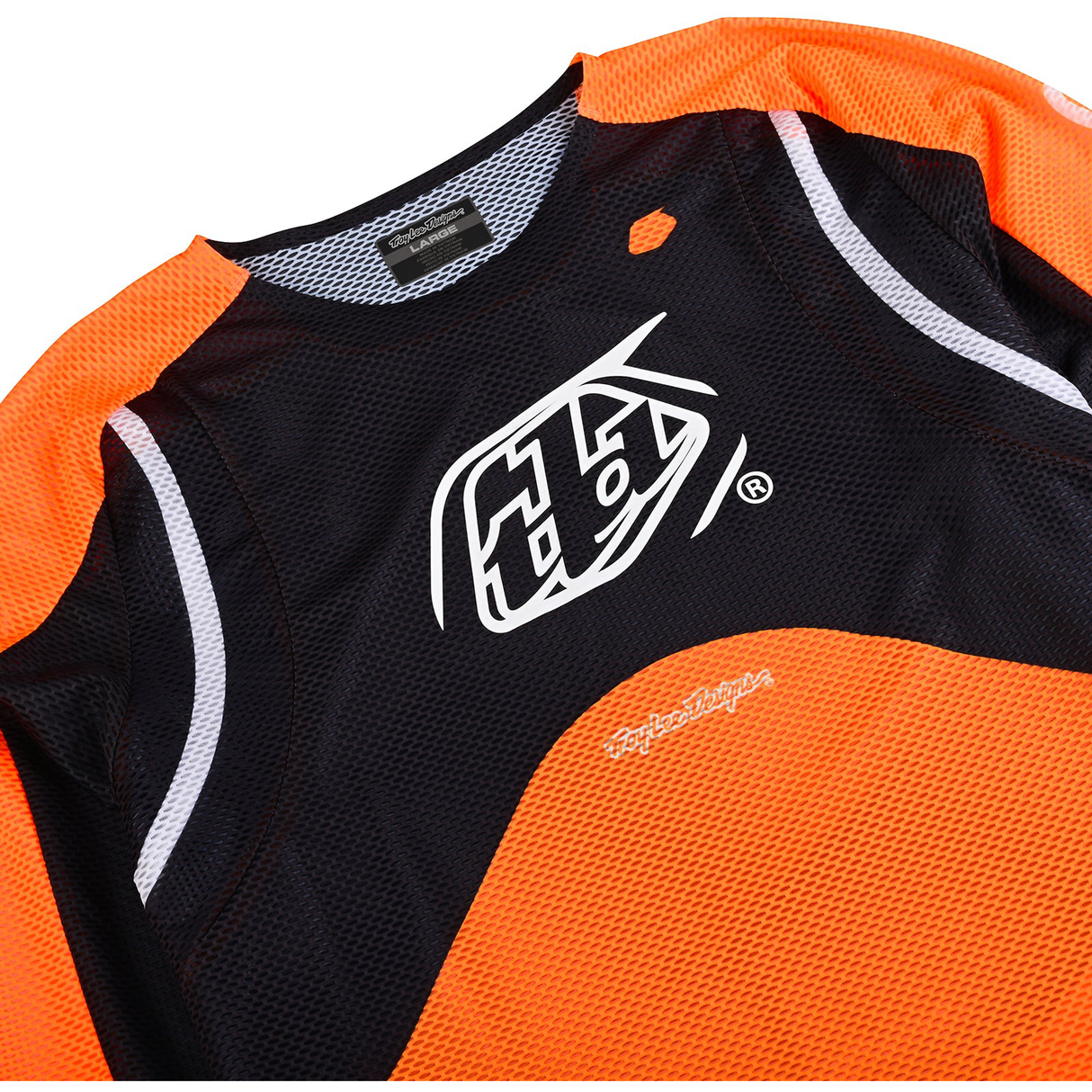 Troy Lee Designs SE PRO AIR Jersey Pinned Neo Orange