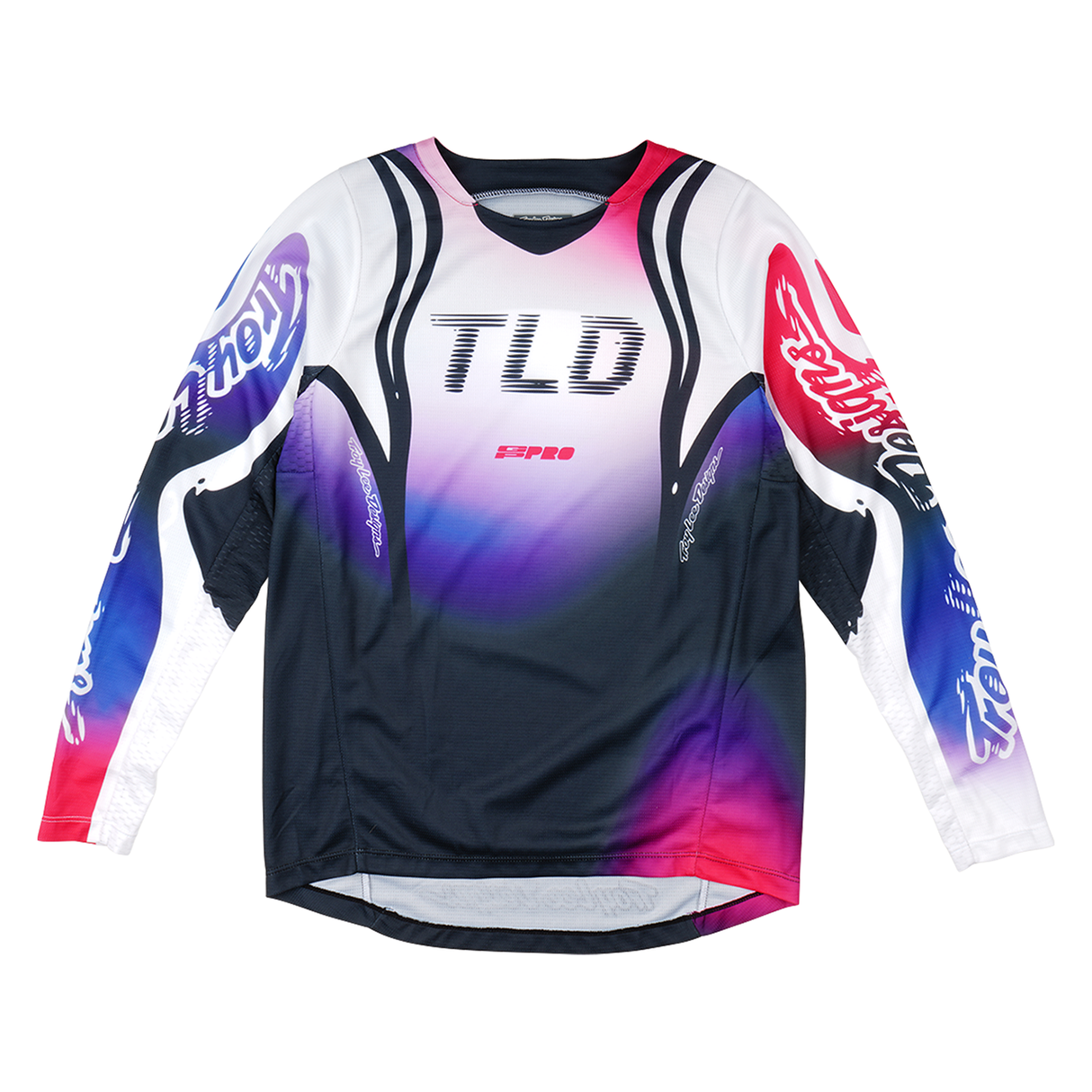 Troy Lee Designs GP PRO Youth Drip Jersey - Black / Purple