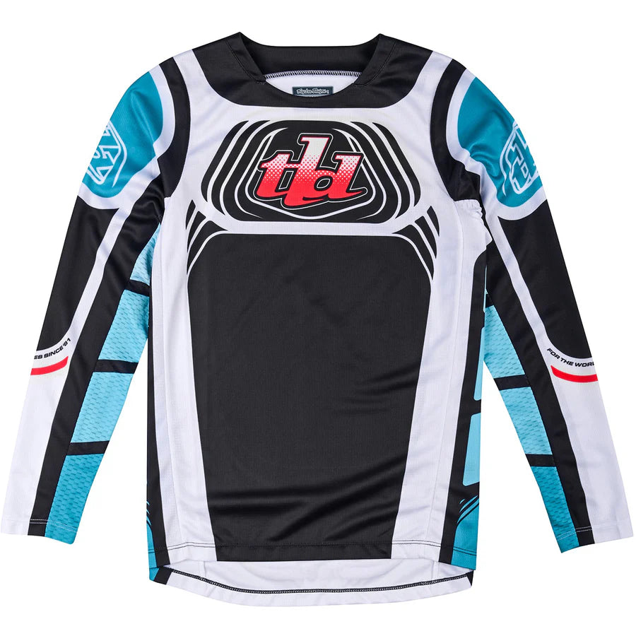 Troy Lee Designs Youth GP Pro Kit Combo Wavez Phantom Turquoise