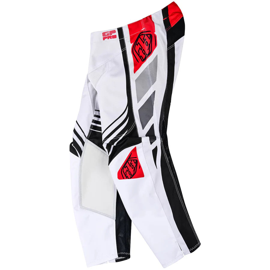 Troy Lee Designs Youth GP Pro Kit Combo Wavez Off White Red