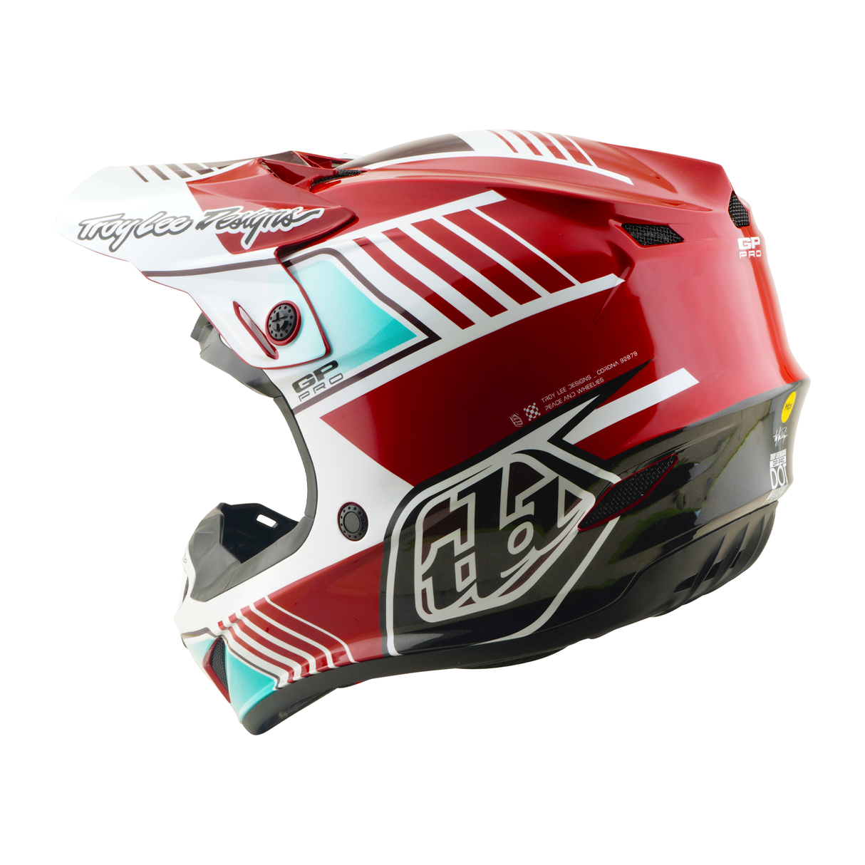 GP PRO Helmet w/Mips Segment - Red
