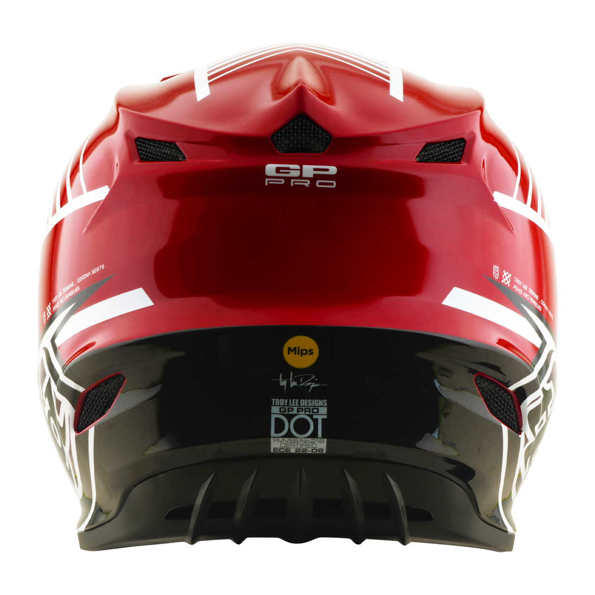 GP PRO Helmet w/Mips Segment - Red