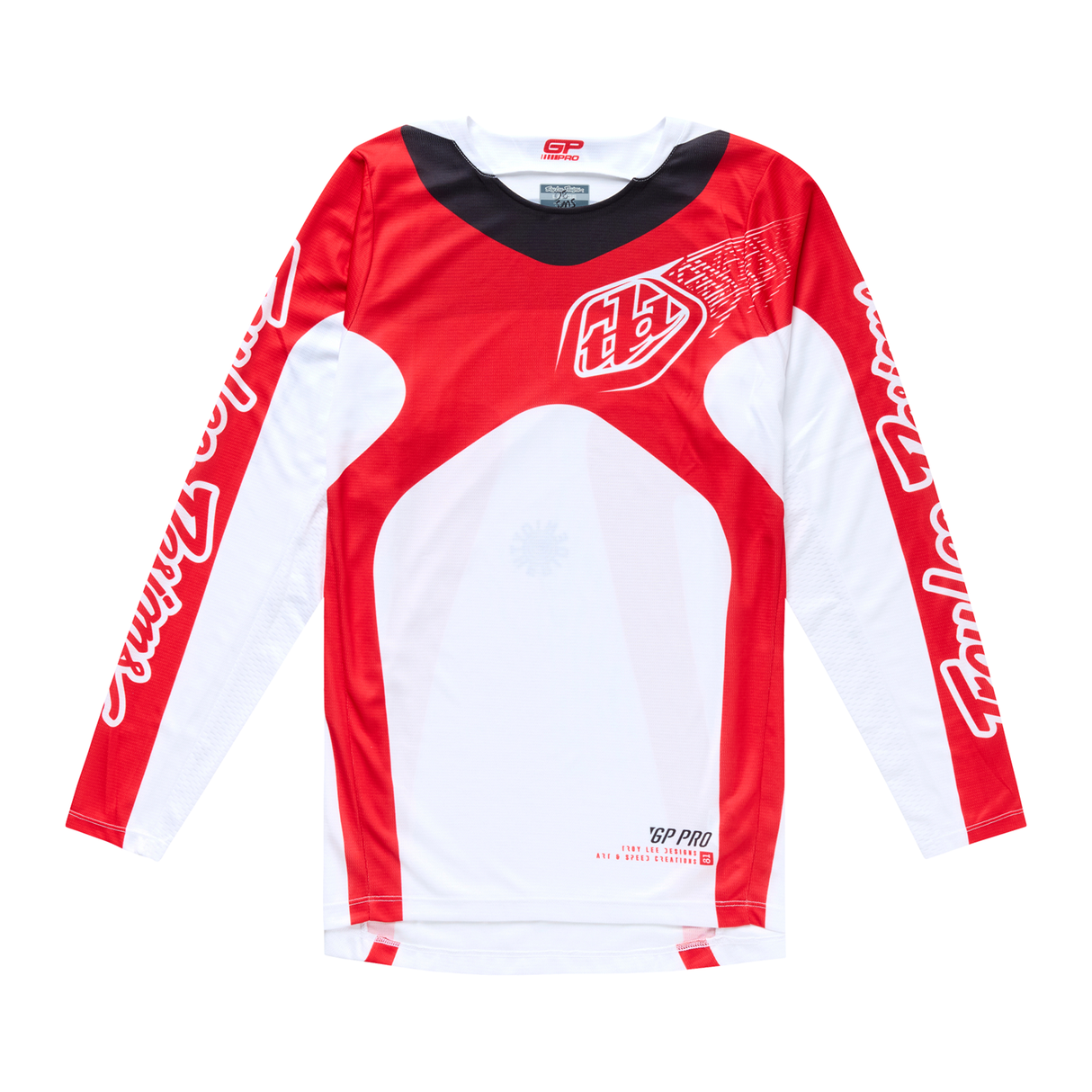 Troy Lee Designs GP Pro Frames Jersey - White / Red