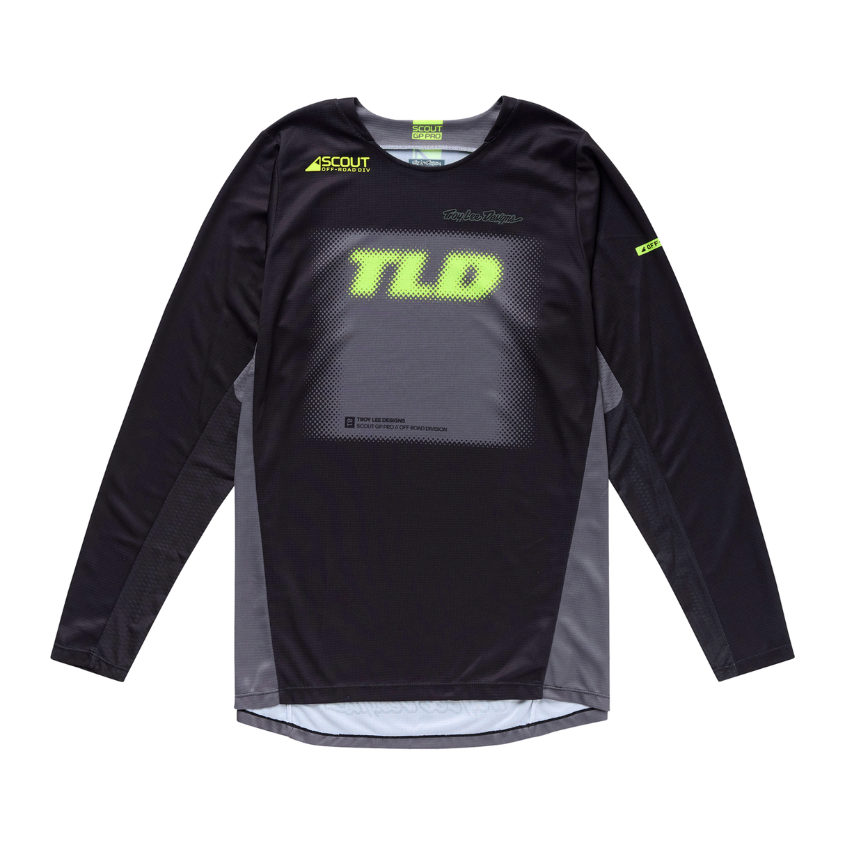 Troy Lee Designs Scout GP Pro Fade Out Jersey - Black