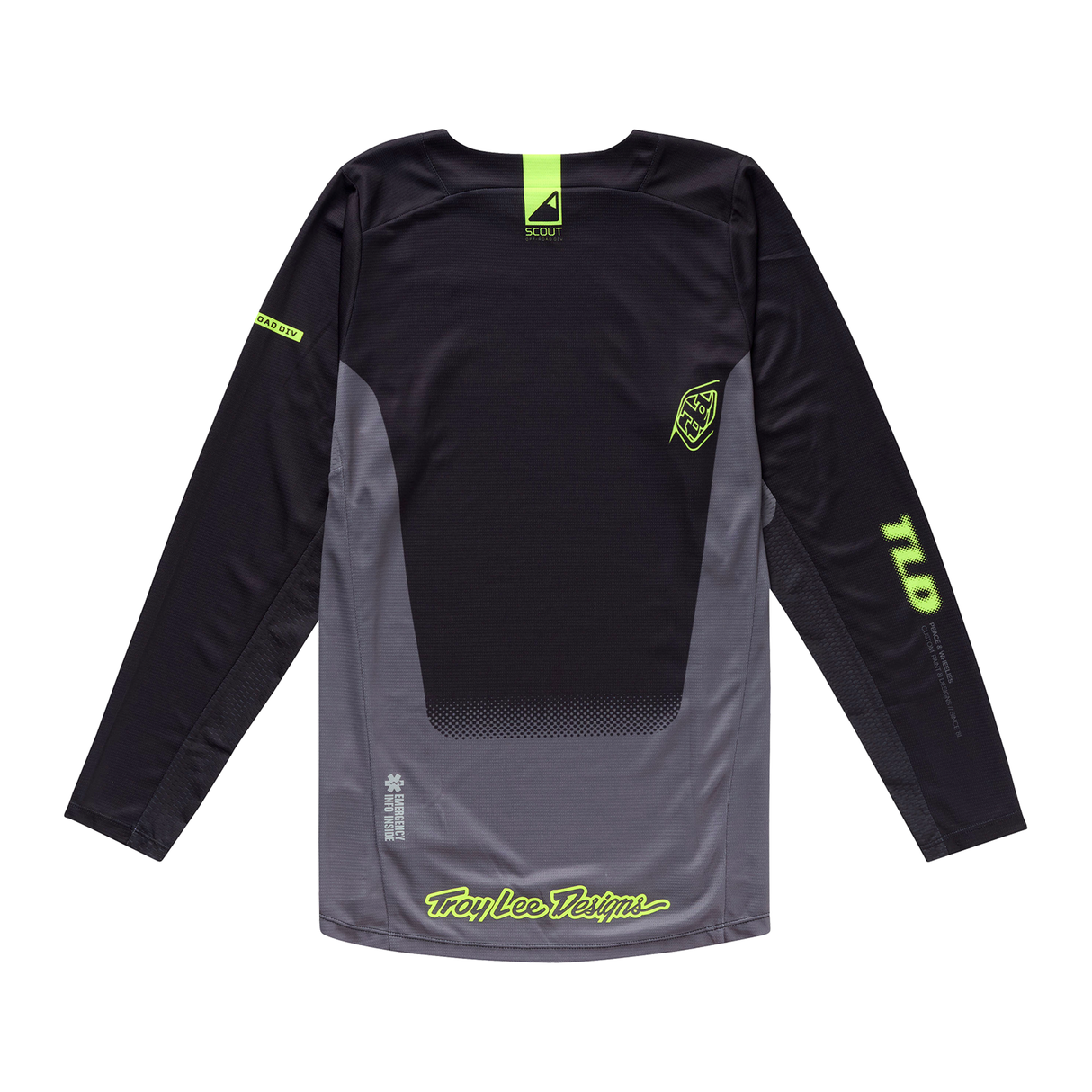 Troy Lee Designs Scout GP Pro Fade Out Jersey - Black