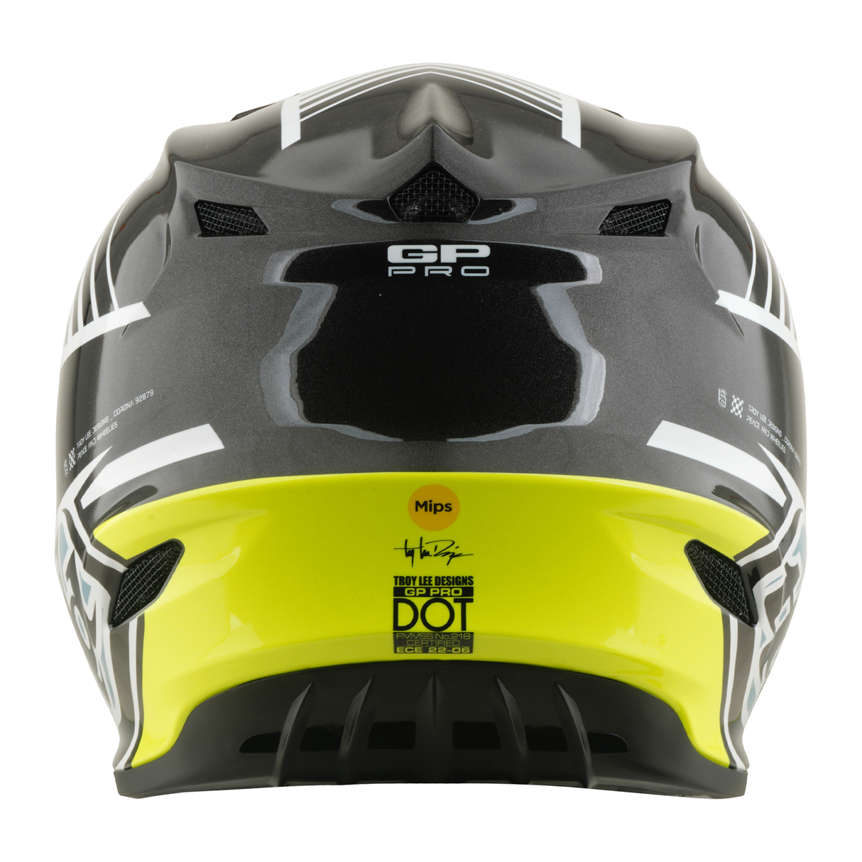 Youth GP PRO Helmet w/Mips Segment - Gray