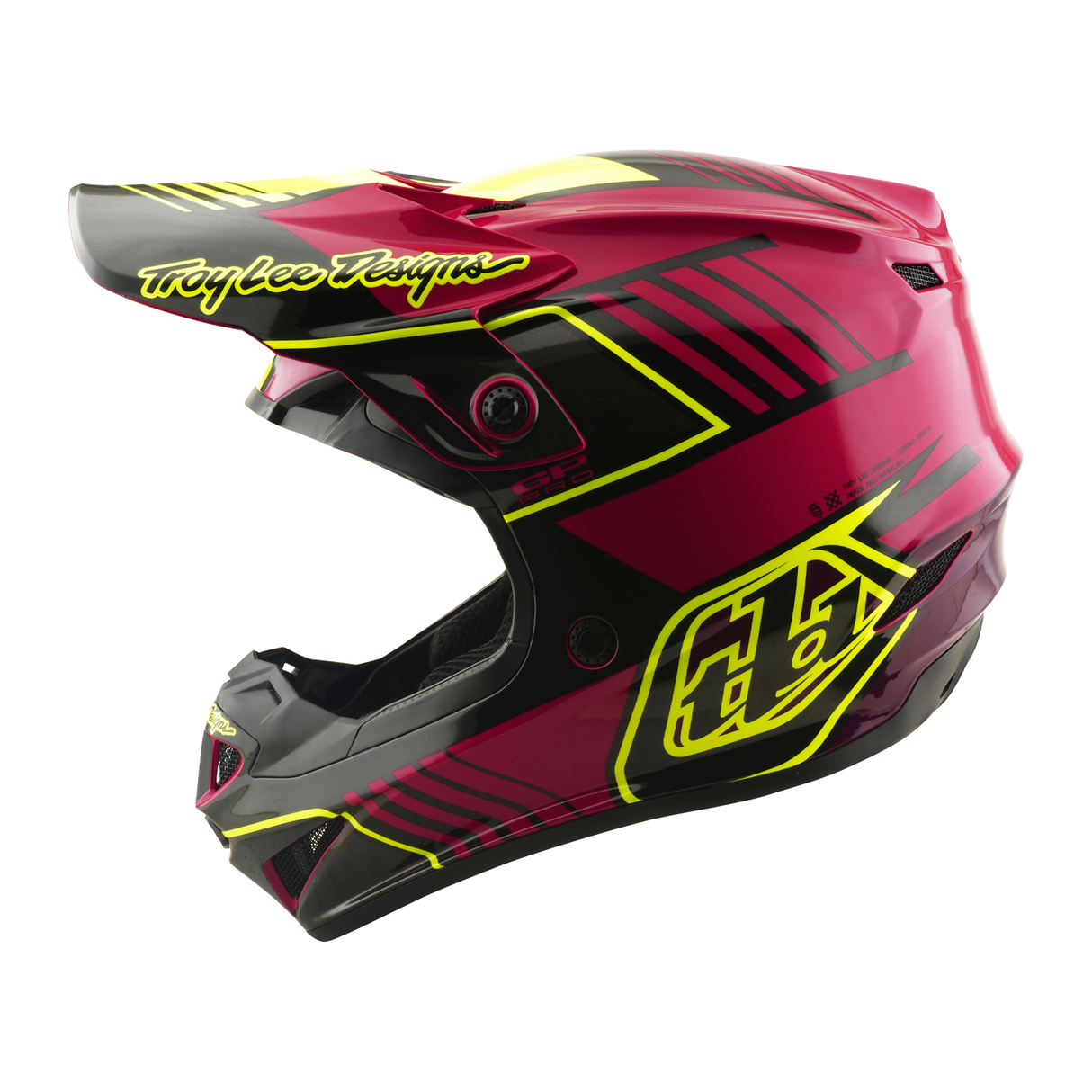 Youth GP PRO Helmet w/Mips Segment - Fuchsia