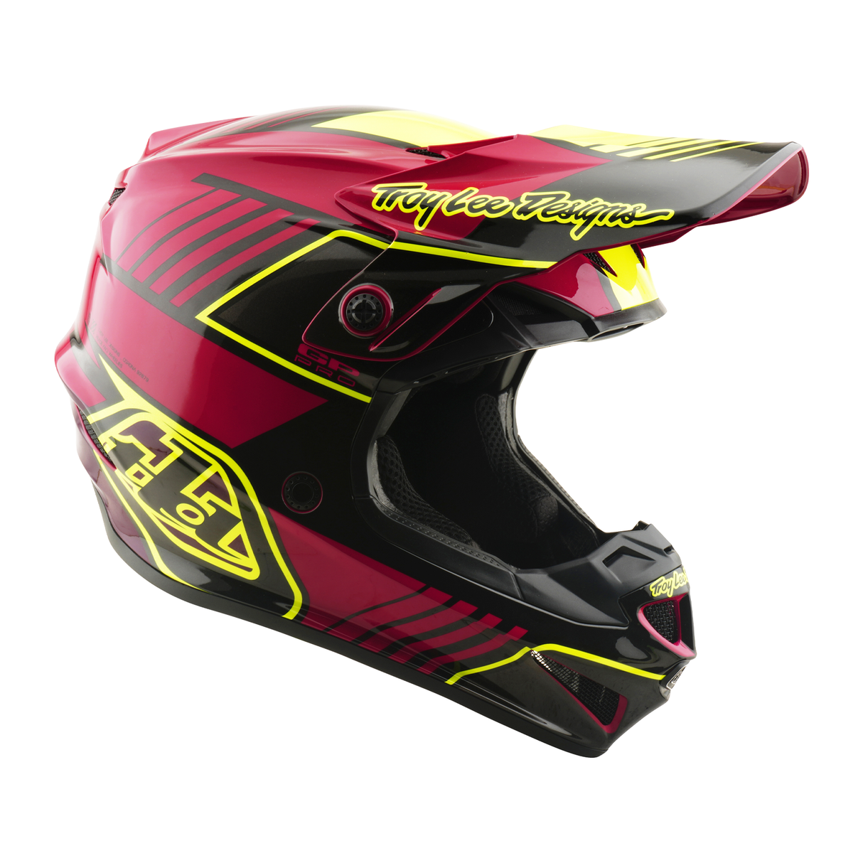 Youth GP PRO Helmet w/Mips Segment - Fuchsia