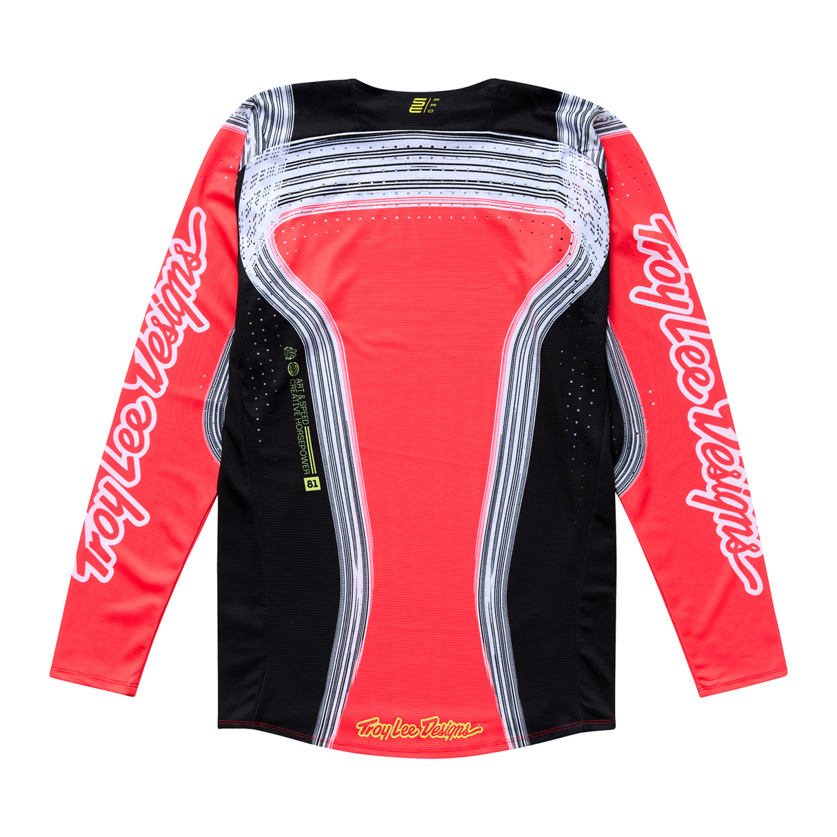Troy Lee Designs SE Pro Stripes Youth Jersey - Infra Red / Black