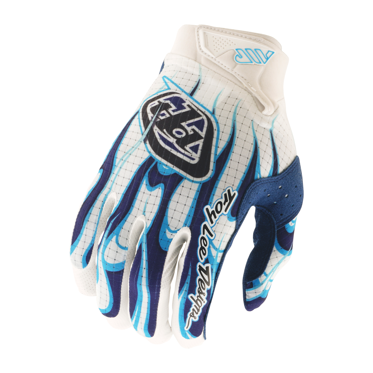 Troy Lee Designs Air Torched Gloves - White/Blue