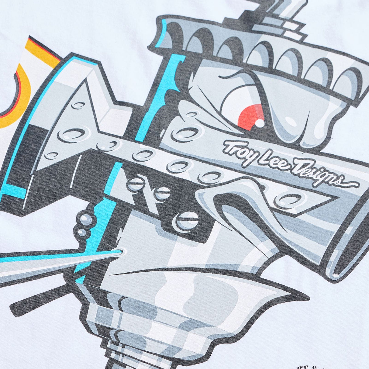 Long Sleeve Tee Carb Club - White