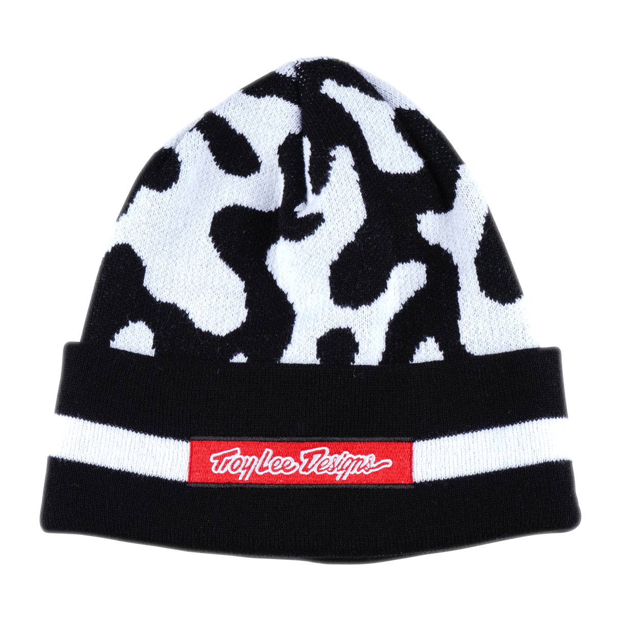 Beanie Flow Camo - Black/White