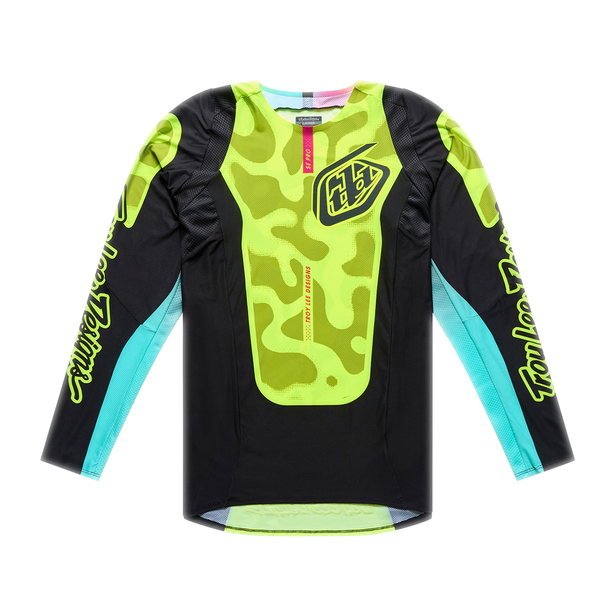SE PRO Jersey Myth - Black/Flo Yellow