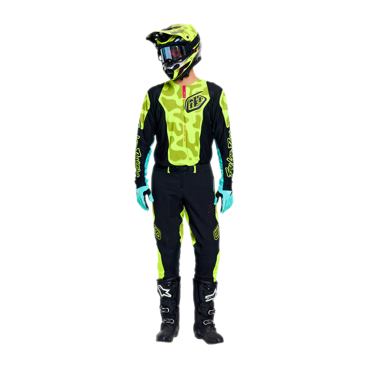 SE PRO Jersey Myth - Black/Flo Yellow