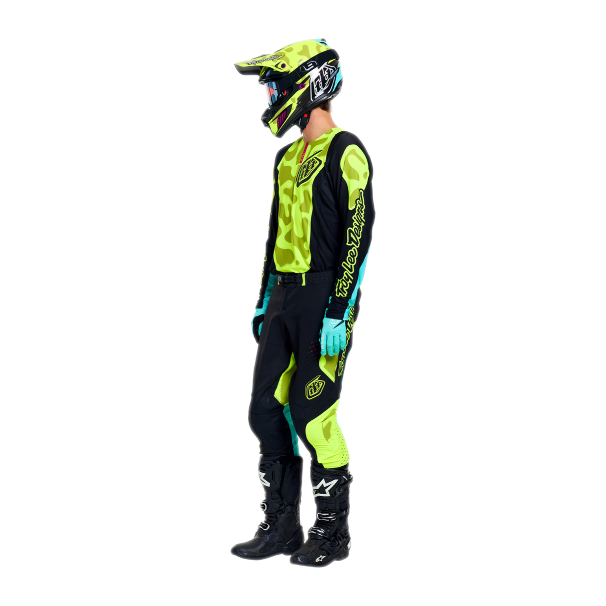 SE PRO Pant Myth - Black/Flo Yellow