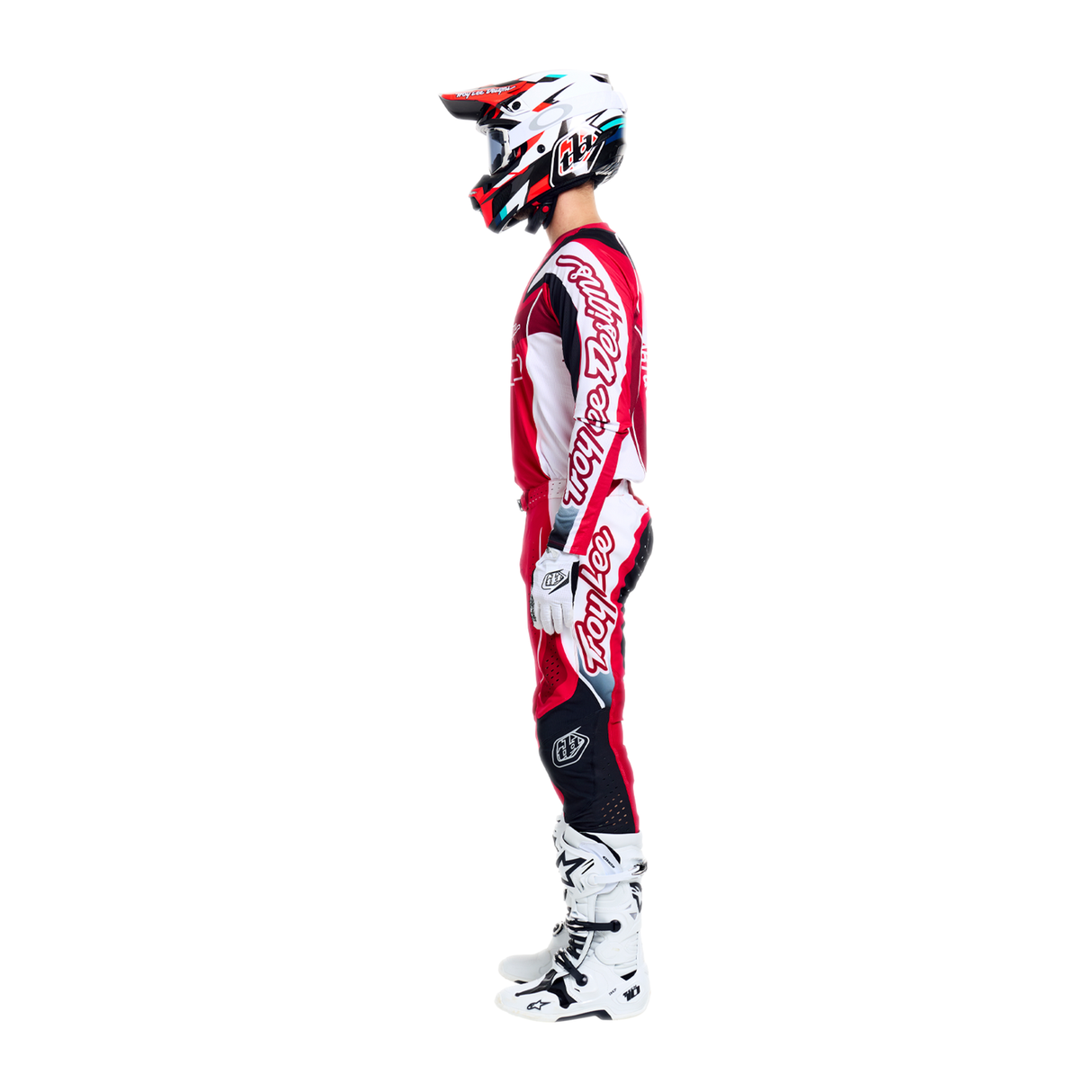 SE PRO Pant Salvo - Red/White
