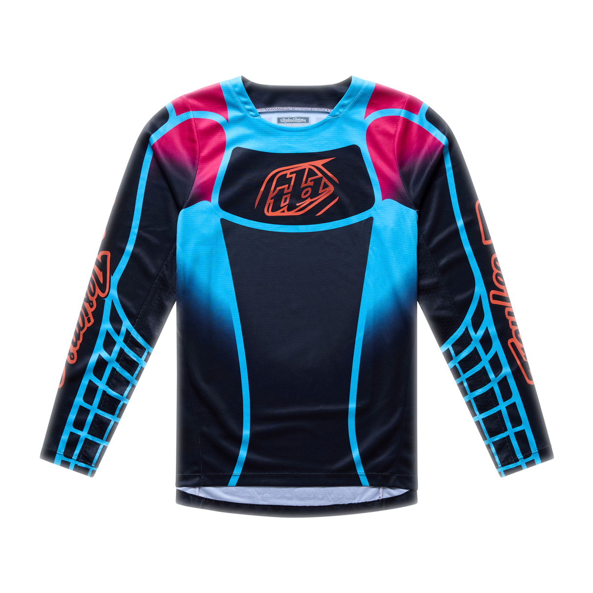 Youth GP PRO Jersey Framework - Black/Cyan