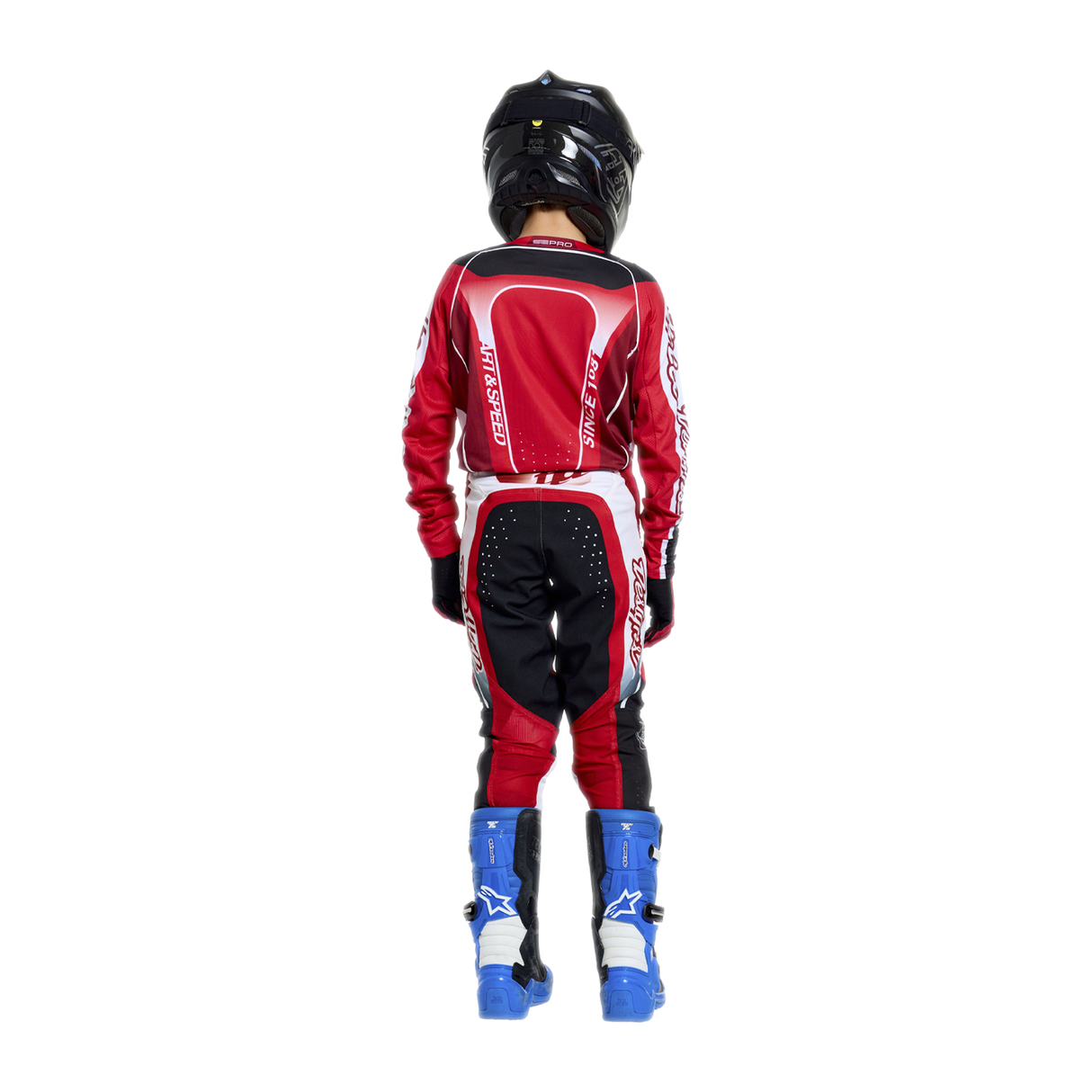 Youth SE PRO Pant Salvo - Red/White