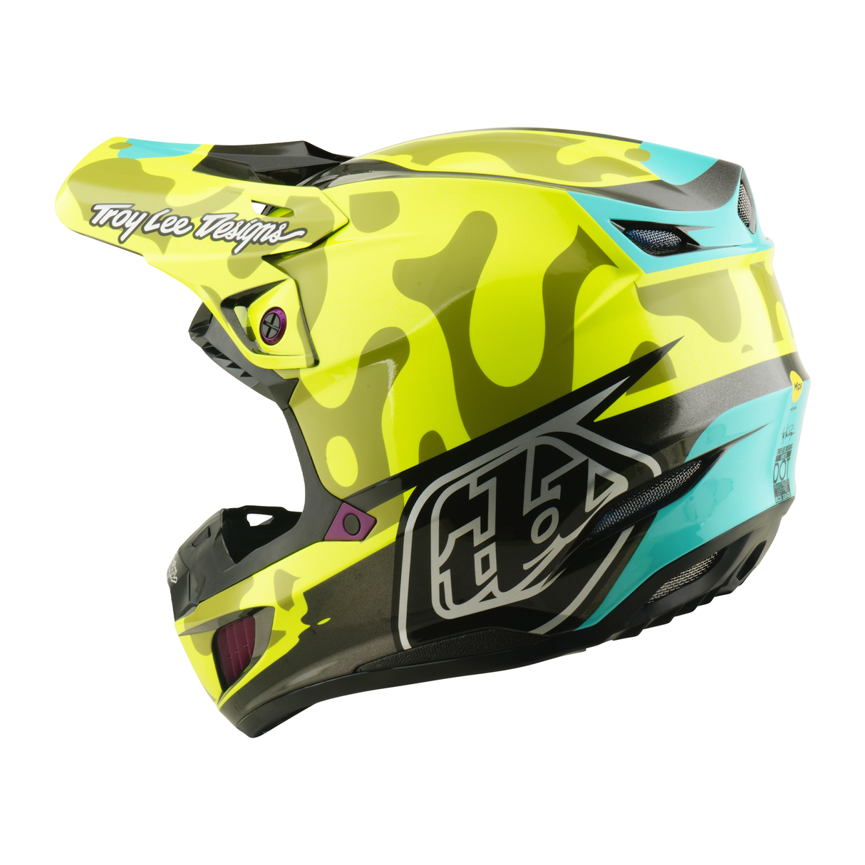 SE5 Composite Helmet w/Mips Myth - Flo Yellow
