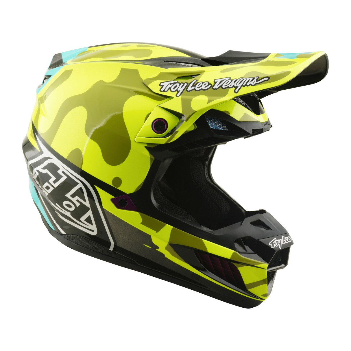 SE5 Composite Helmet w/Mips Myth - Flo Yellow