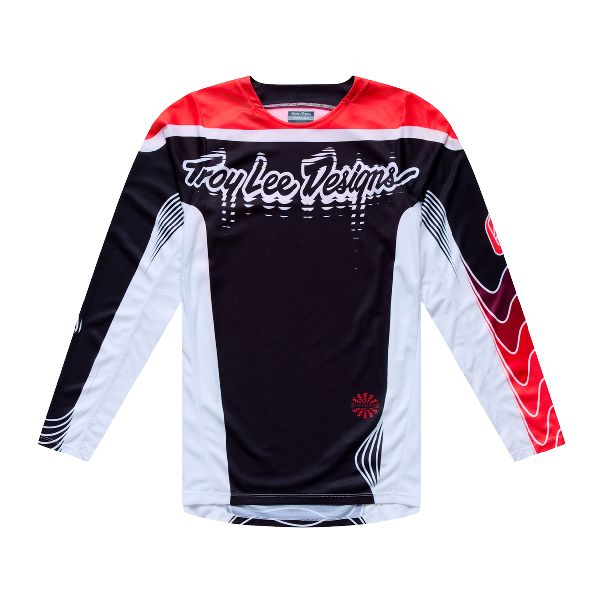 GP PRO Jersey Stagger - Black/Red