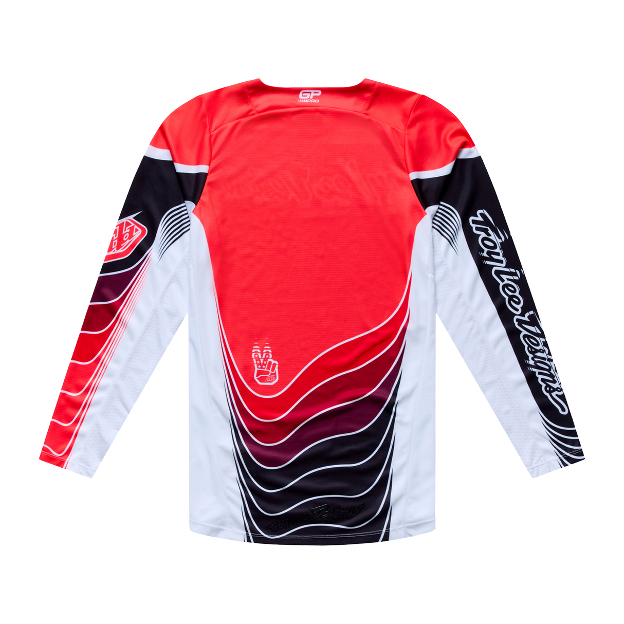 GP PRO Jersey Stagger - Black/Red