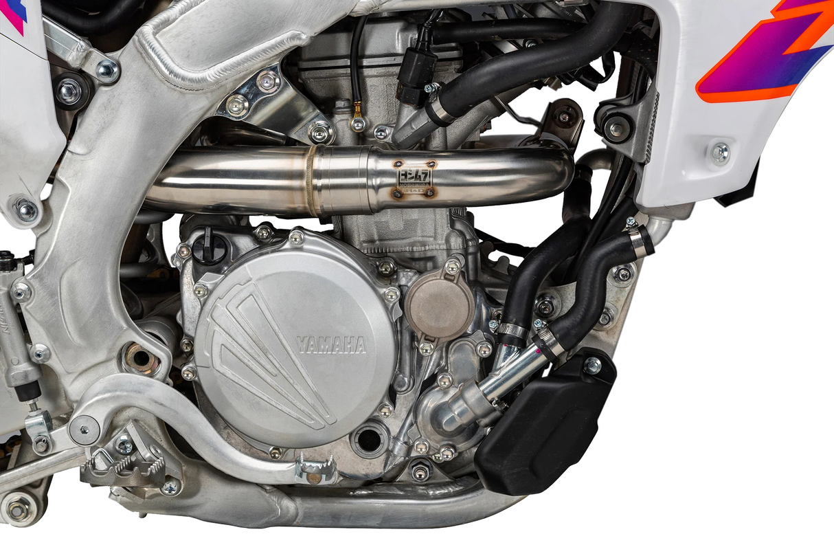 Yoshimura RS-12 Full Exhaust System (Stainless Steel/Aluminium/Carbon Cap) Yamaha YZ250F 24