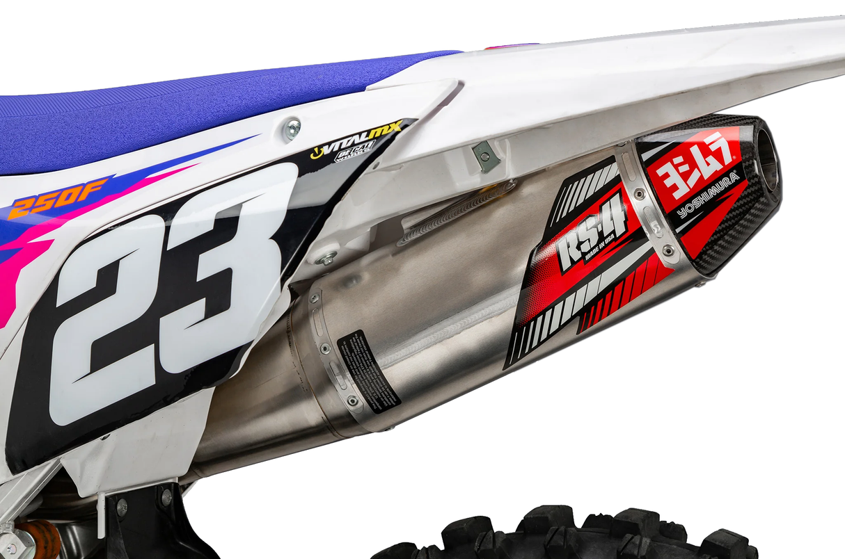 Yoshimura RS-4 Slip On (Stainless Steel/Aluminium/Carbon Cap) Yamaha YZ250F 24