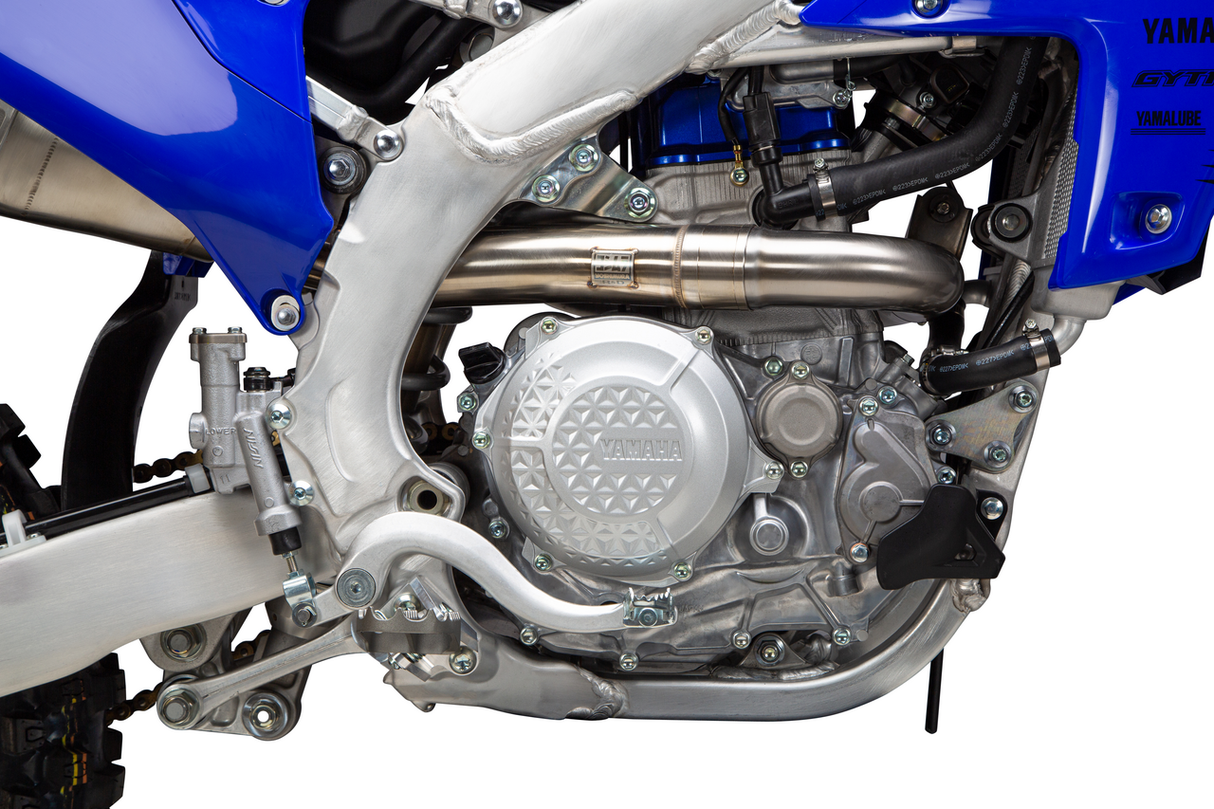 Yoshimura RS-12 Full Exhaust System (Stainless Steel/Aluminium/Carbon Cap) Yamaha YZ450F 2023