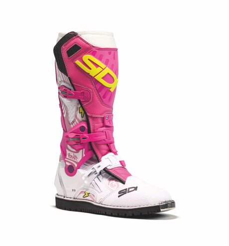 SIDI CROSSAIR CE BOOTS BILLY BOLT PINK/WHITE
