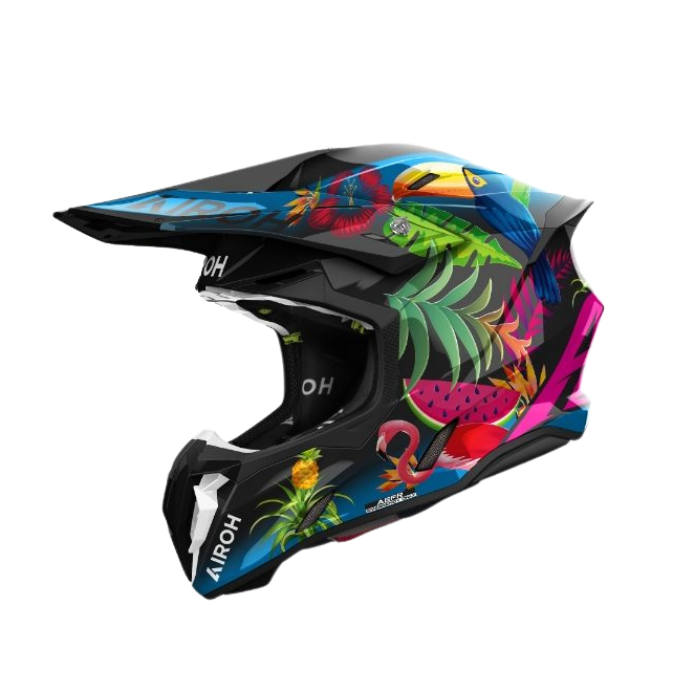 Airoh Twist 3 Amazonia Gloss MX Adult Helmet
