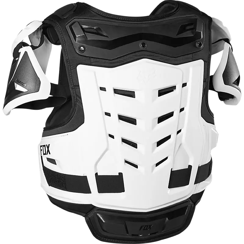 FOX RAPTOR VEST CE - BLACK WHITE