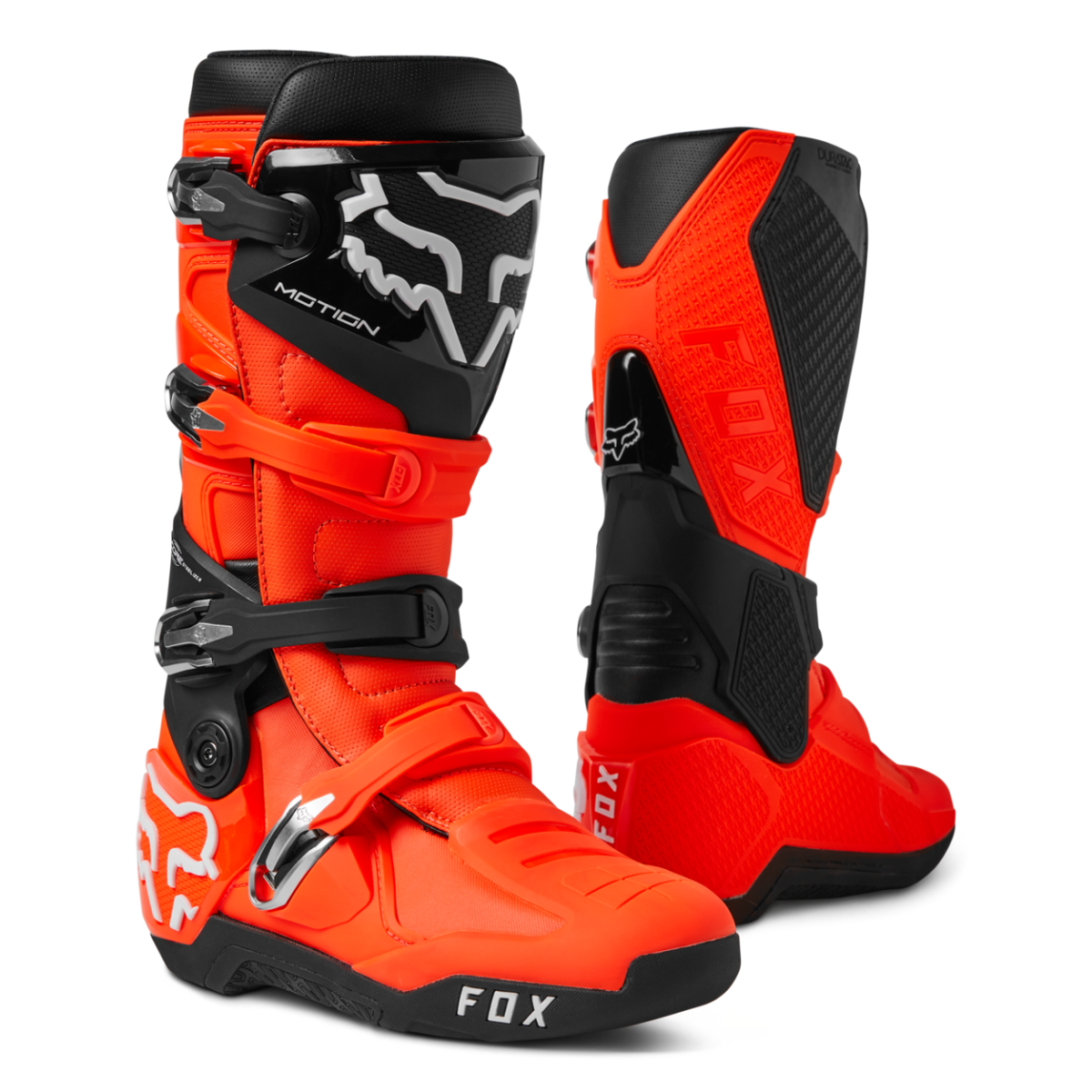 Fox Motion Boots Fluorescent Orange – Dirt Store