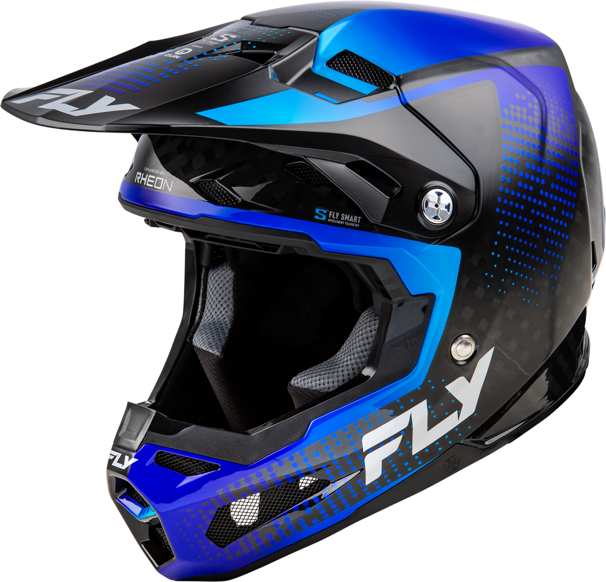 Formula S Protocol Carbon Helmet - Carbon/Blue