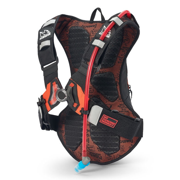 USWE RAW 8 HYDRATION BACKPACK - BLACK/ORANGE