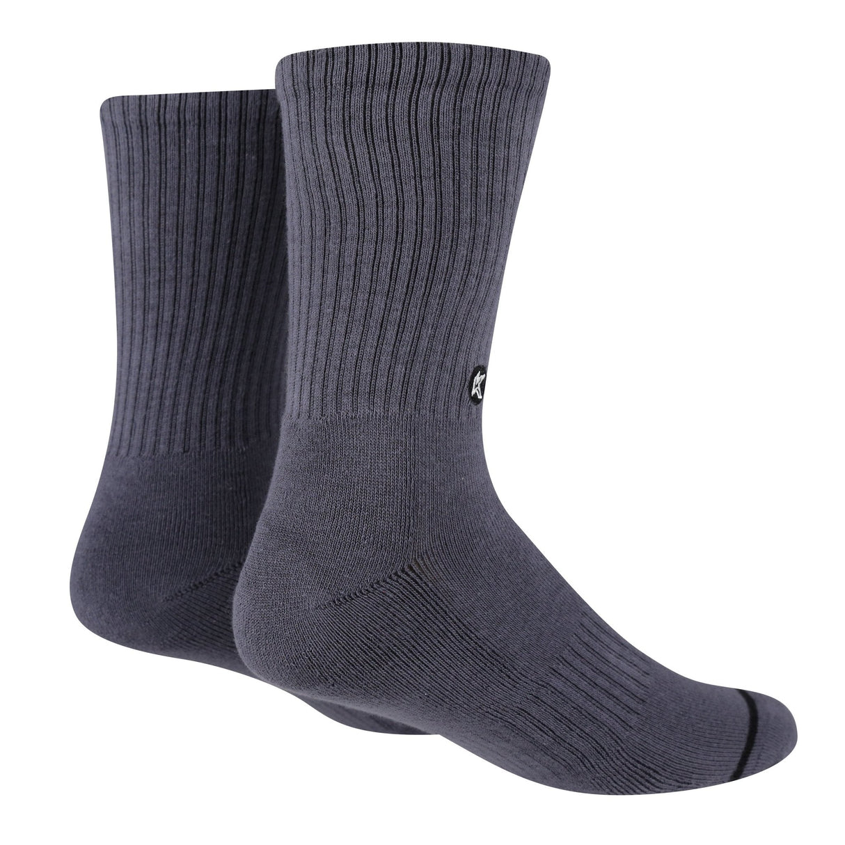 3 Pack Coal Crew Sock